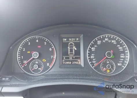 2013 Volkswagen Eos Komfort z USA, uszkodzony, nr VIN WVWBW8AH5DV001003